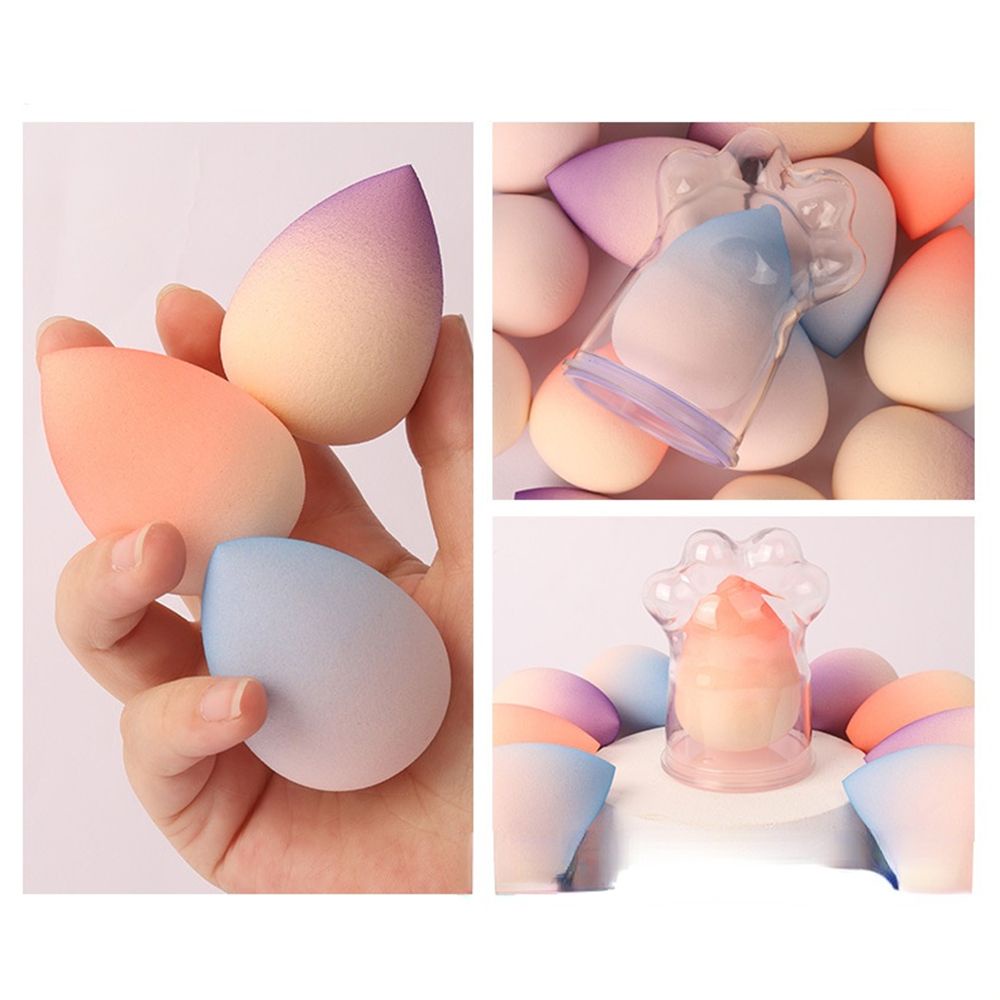 [Hàng mới về] Mút đánh phấn trang điểm daron hình vỏ trứng màu gradient chuyên nghiệp