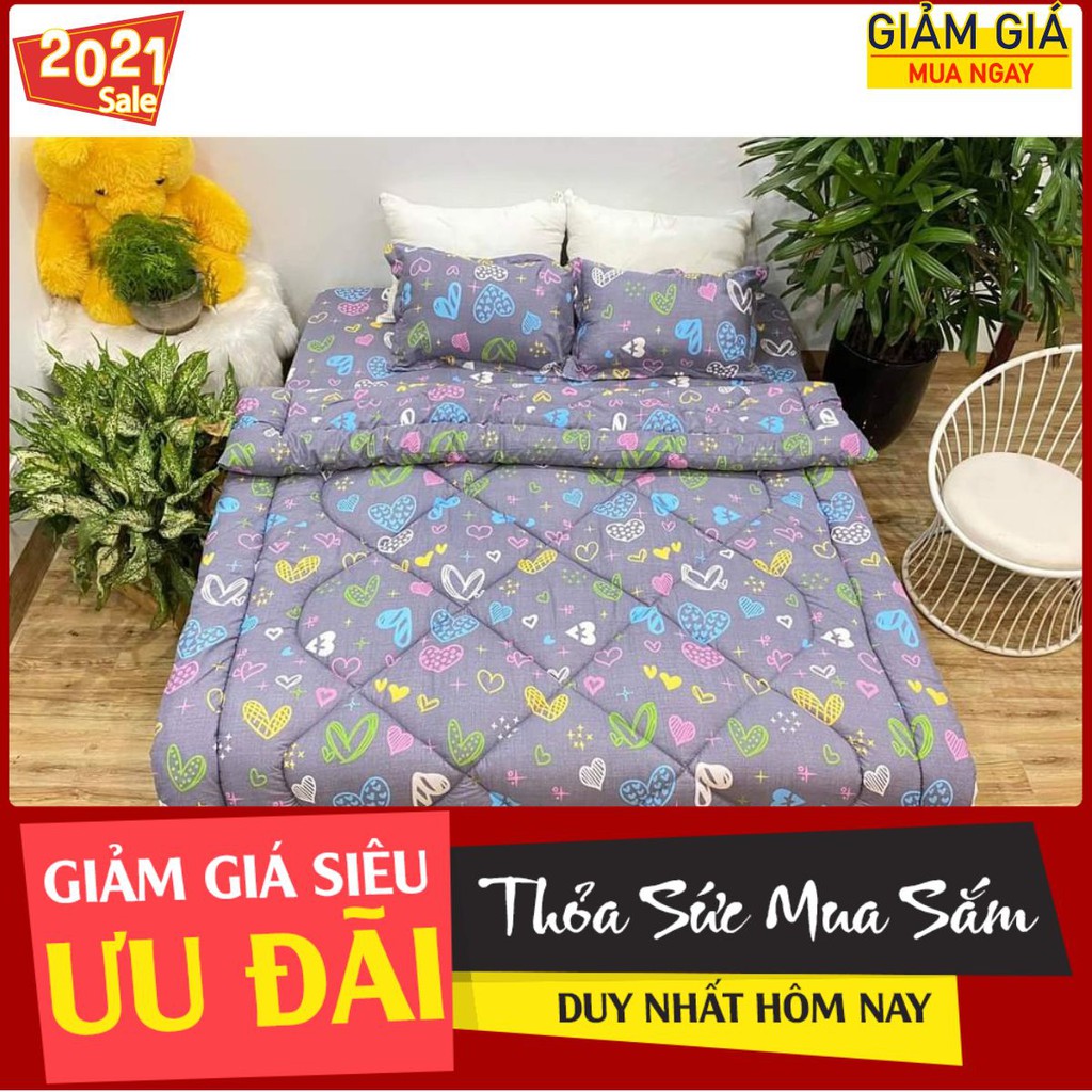 [Chăn phao]Chăn phao,chăn đông poly 1m8x2m trần bông dày,ib chọn mẫu,tim nhiều màu