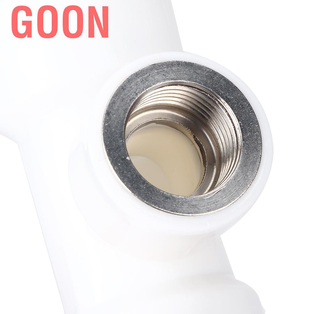 Goon Đầu Nối Ống Nước Bằng Nhựa Ppr Màu Trắng Hai Đầu 25mm Sang G1 / 2in