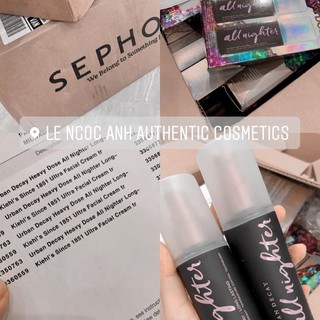[CÓ BILL] Xịt giữ Makeup Urban Decay All Nighter Makeup Setting Spray