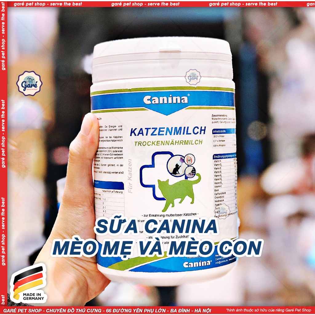 450gr - Sữa Kitten Milk Katzenmilch Canina hàng nhập Đức giàu dinh dưỡng, đầy đủ dưỡng chất thiết yếu dành cho Mèo