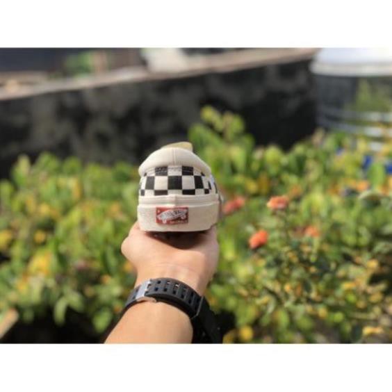 [Mã FAGREEN245 giảm tới 30K đơn 99K] Giầy lười vans caro slip on full box + hộp bảo vệ [fullbox] | BigBuy360 - bigbuy360.vn