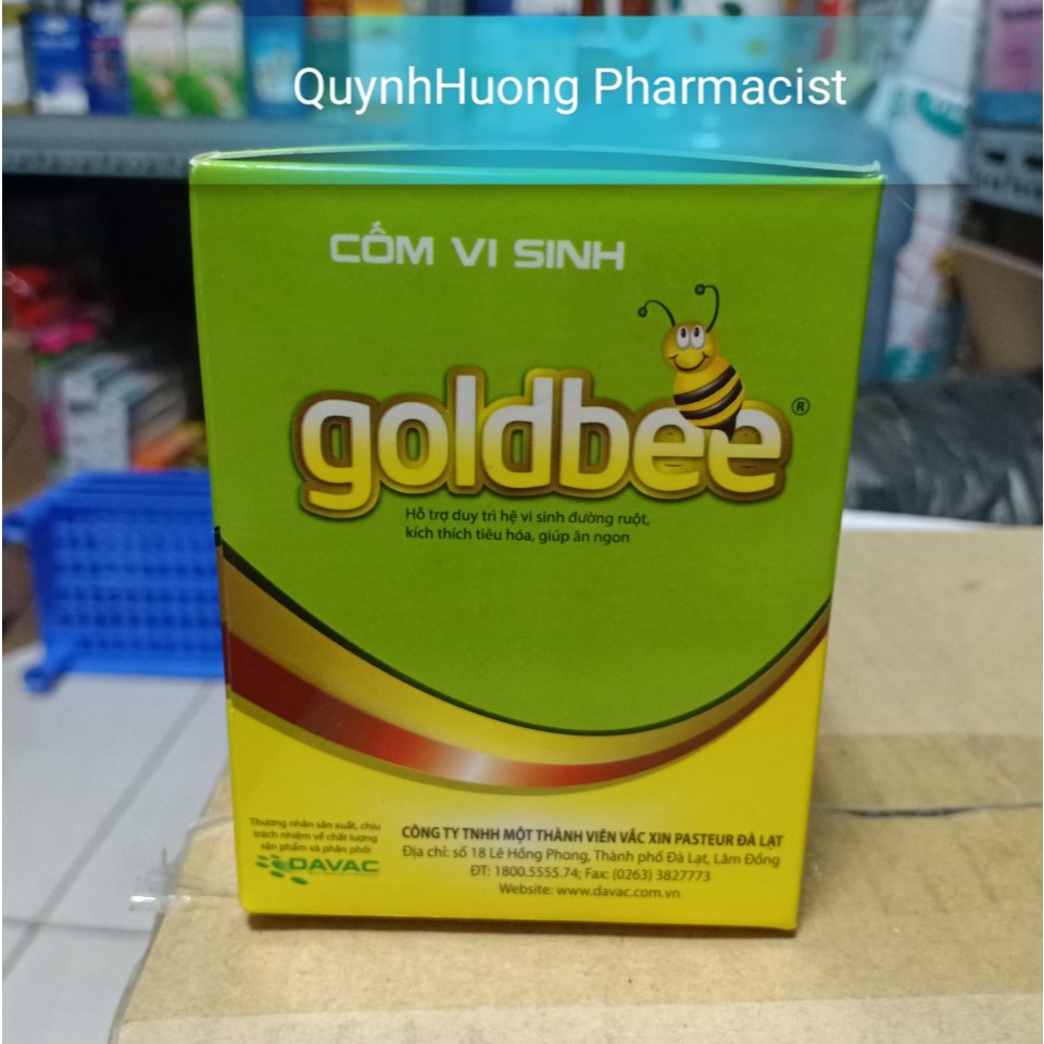 CỐM VI SINH CHO BÉ GOLDBEE (Hộp 30goi)