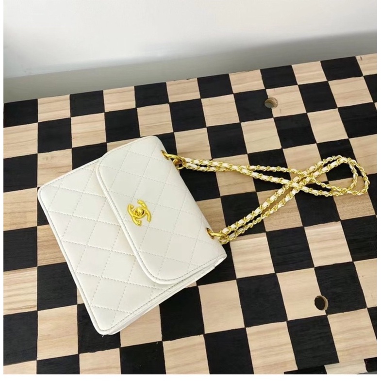 Order 🌸 Túi xách da chần ô dây đeo vai 2 kiểu