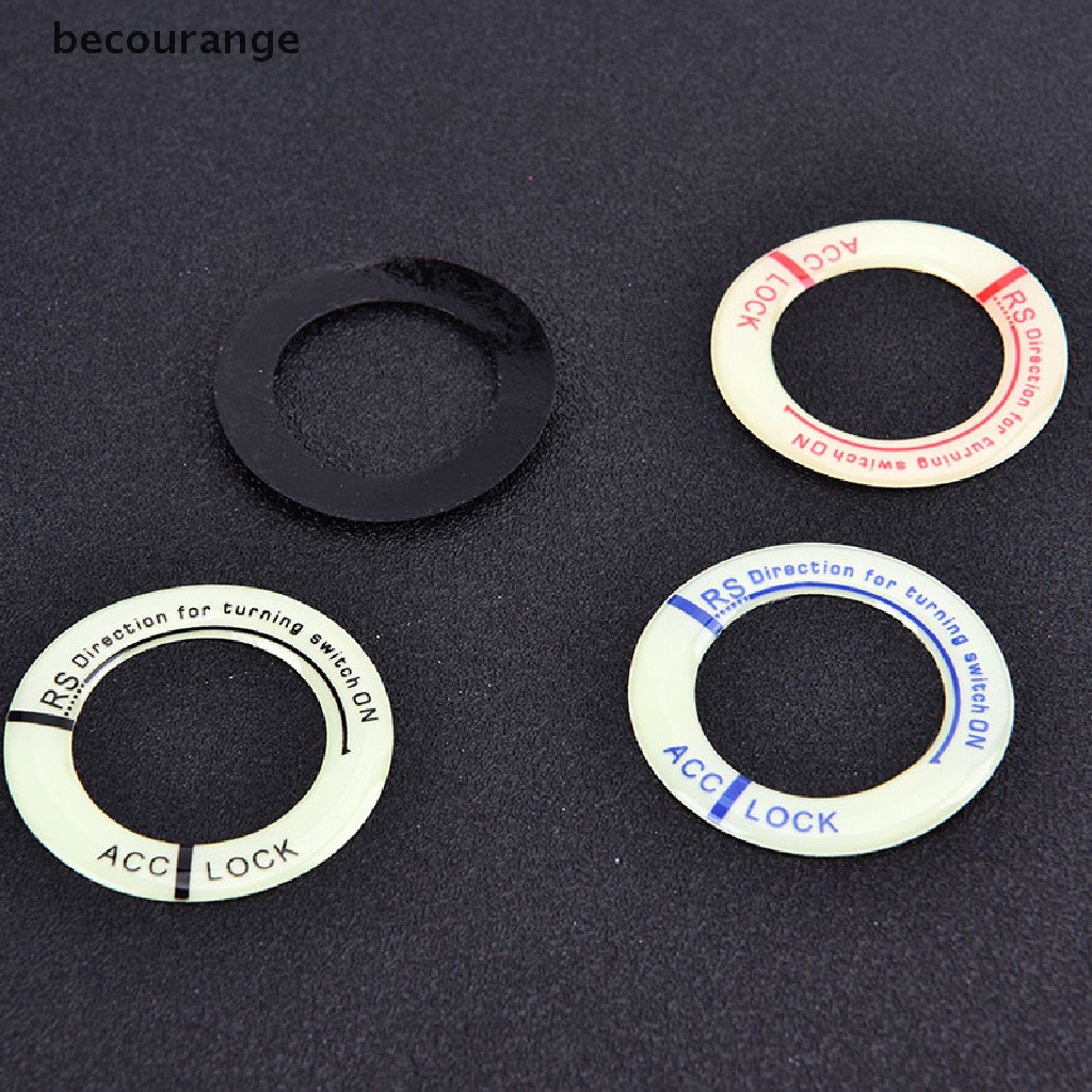 Sticker 3d Dán Trang Trí Chìa Khóa Xe Hơi Phát Sáng Độc Đáo