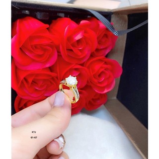 Nhẫn nữ cao cấp, có giấy của tiệm vàng