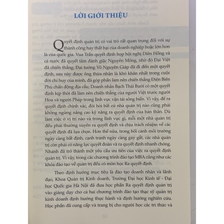Sách - Quyết Định Quản Trị ( Ra Quyết Định Quản Trị )