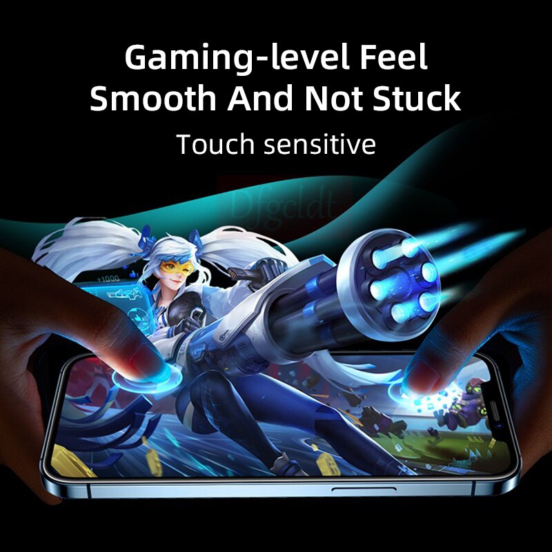 Kính cường lực chống ánh sáng xanh bảo vệ màn hình cho iPhone14plus 13PRO MAX X XR 8 7 6S Plus SE 2020 12 mini 11 Pro Max