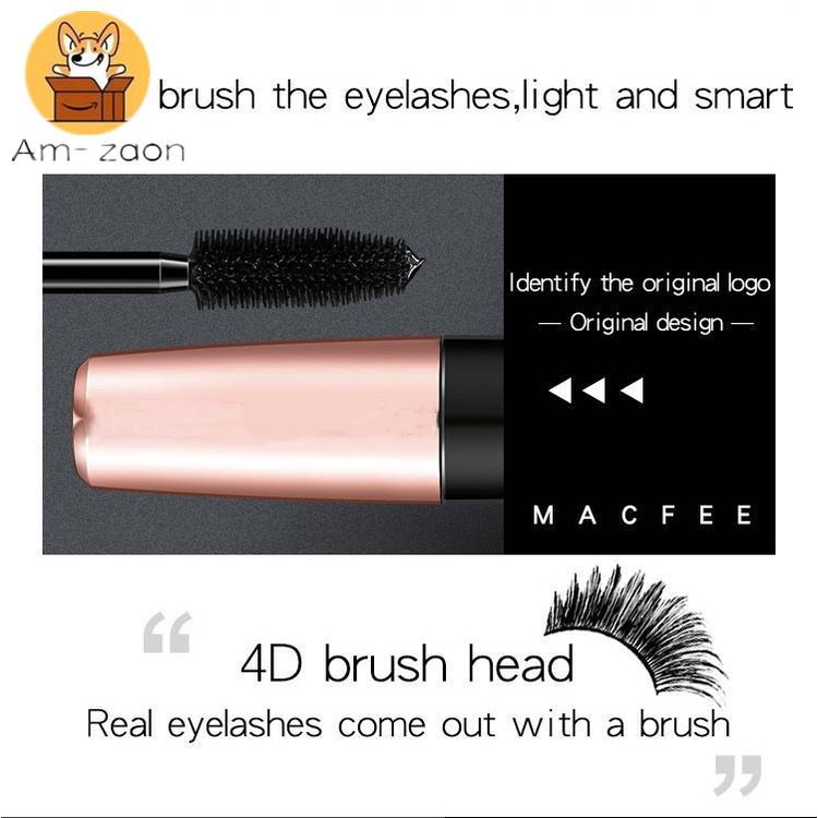 Mascara 4D Dạng Lỏng Chống Thấm Nước Và Mồ Hôi Lâu Trôi Không Nhòe