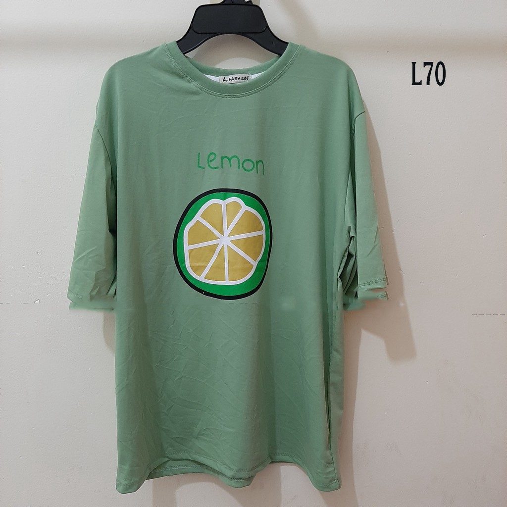 Áo thun 𝑭𝒓𝒆𝒆𝒔𝒉𝒊𝒑 Áo phông form rộng freesize dáng Unisex L70, mặc cặp, nhóm, lớp in hình trái cây.