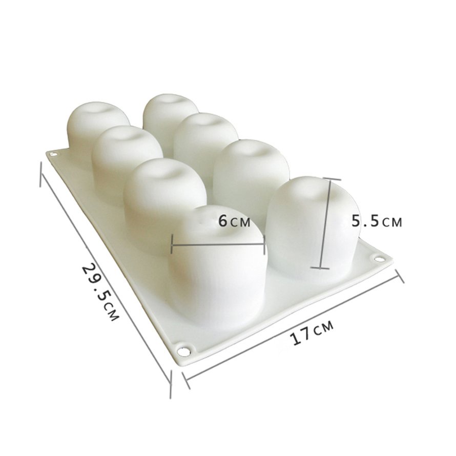 Khuôn silicone làm bánh tạo hình quả táo 3D độc đáo