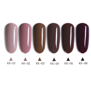 Sơn lẻ gel as mocha kk 6 màu