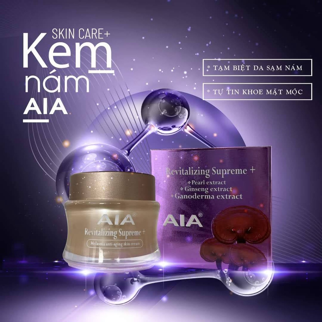 TUYỆT ĐỈNH HỒI SINH Kem Nám Giúp Ngừa Lão Hóa Da AIA 10G