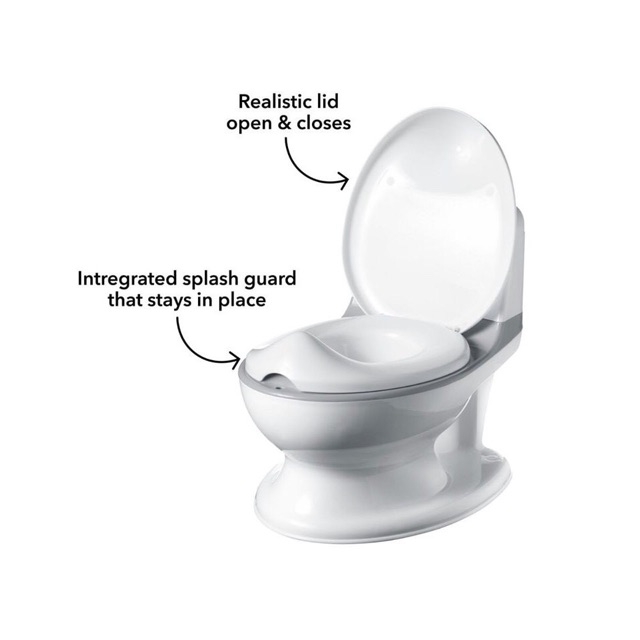 Bô vệ sinh Nuby cao cấp cho bé chính hãng ( Bồn cầu tập tự đi vệ sinh cho bé Nuby my real Potty)