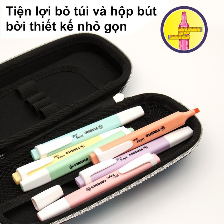 Bộ 10 bút dạ quang STABILO swing cool Pastel (HLP275-C10)