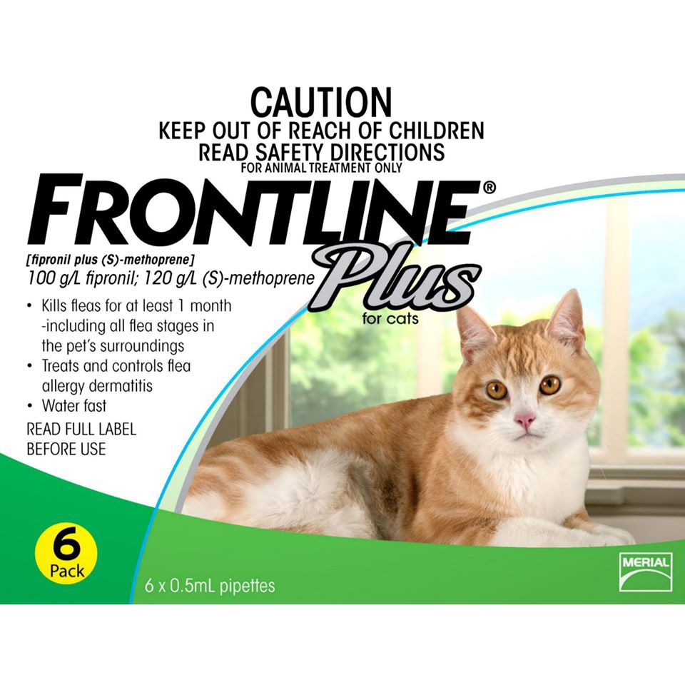 Frontline Plus For Cat Nhỏ Gáy Phòng Và Trị Ve Rận Bọ Chét Cho Mèo