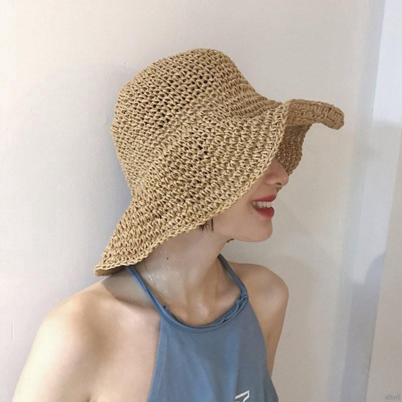 Nón cói phong cách retro Hàn Quốc