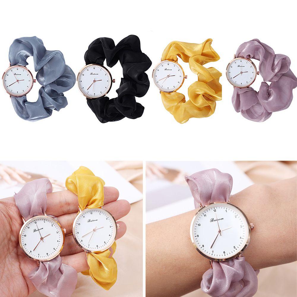 BTLIMER Đồng Hồ Điện Tử Dây Vải Xinh Xắn Dành Cho Học Sinh