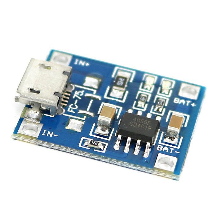 Mạch sạc pin lithium-ion 18650 3.7V TP4056