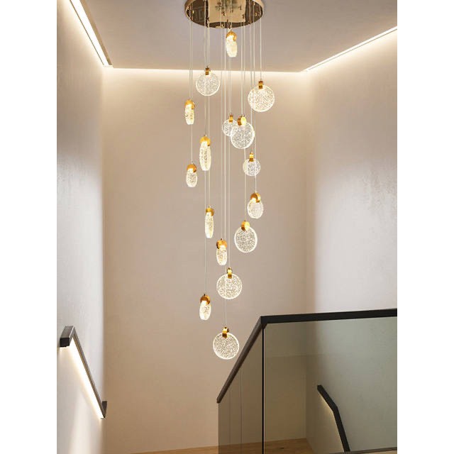 Đèn thả trang trí bàn ăn, thả thông tầng, quán cafe, shop quần áo HTK028