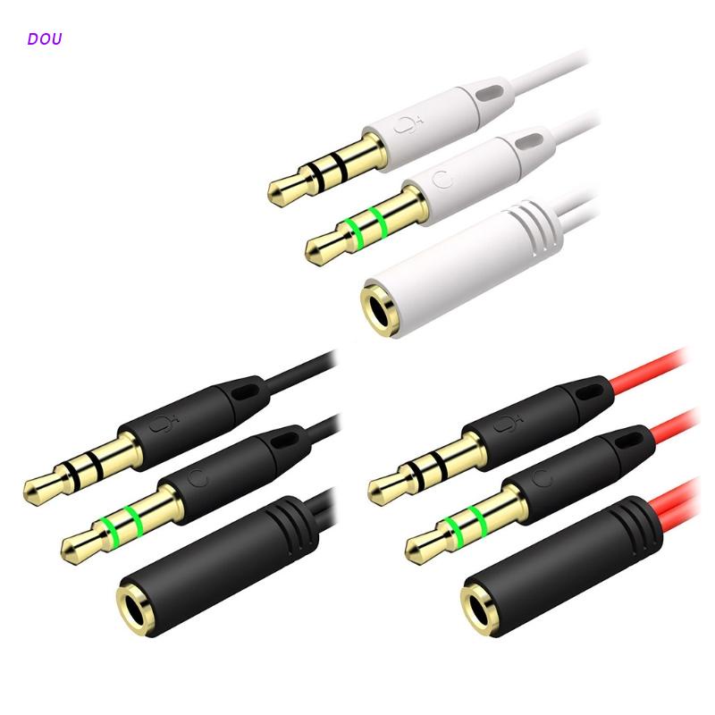 Dây cáp chia cổng âm thanh 3.5mm cho tai nghe