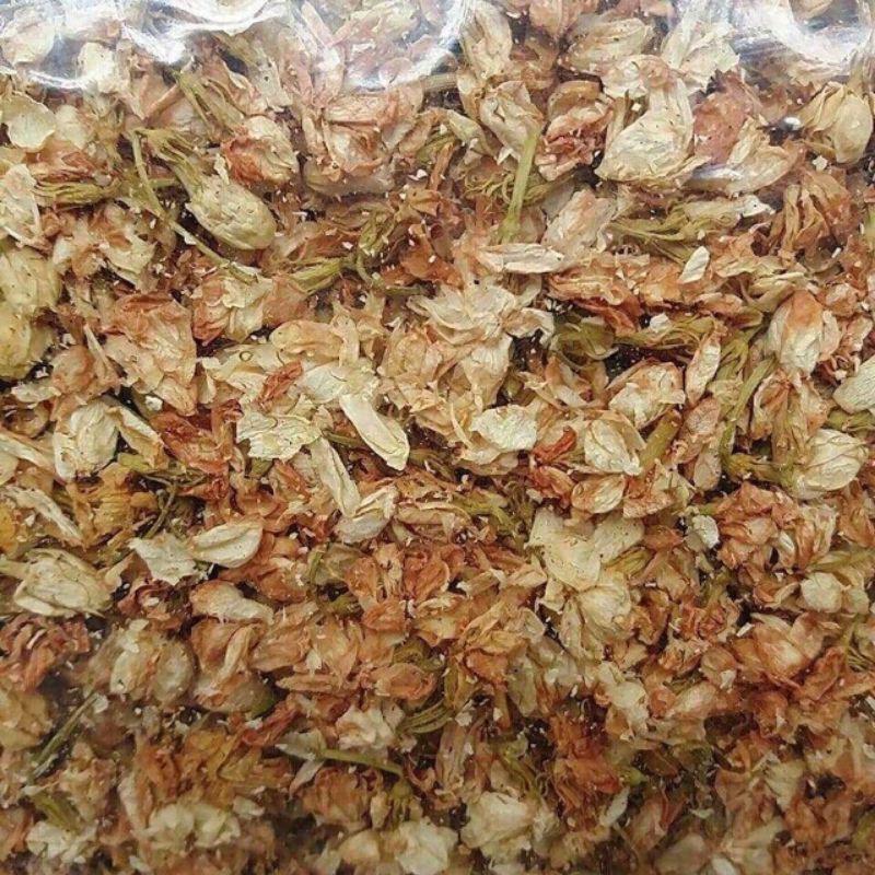 Hoa nhài khô dùng pha trà ngủ ngon, đẹp da