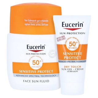 Set 2 kem chống nắng Eucerin spf 50+