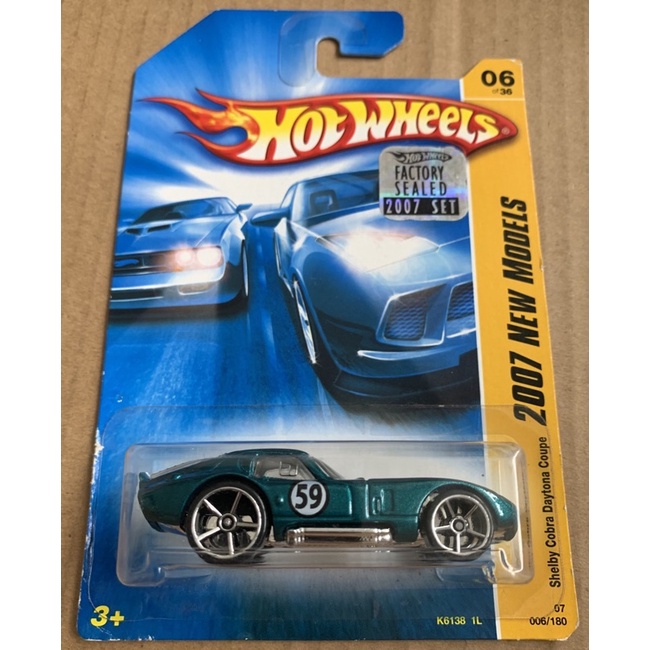 Hot Wheels Shelby Cobra Daytona Coupe First Edition