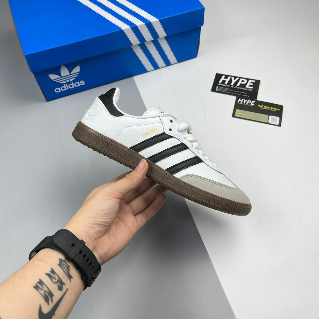 Giày Adidas Samba Cloud White Core Black  - Hype Sneaker / High Quality
