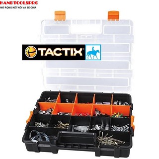Bộ 2 cái hộp đựng dụng cụ ốc vít Tactix 320034 37.5 x 29.4 x 6.6 cm