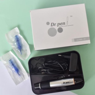 Máy phi kim, lăn kim Dr Pen A1-C đen bạc