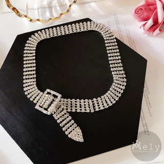 VÒNG CỔ CHOKER ĐÍNH ĐÁ - MELY 1021