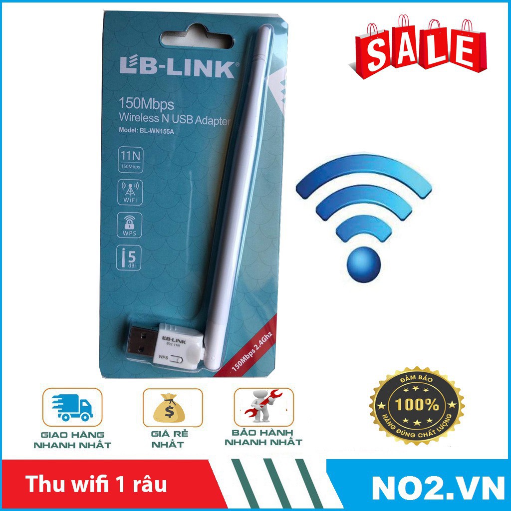 [HÀNG CHÍNH HÃNG] Usb thu Wifi LB link BL WN151 chính hãng | BigBuy360 - bigbuy360.vn