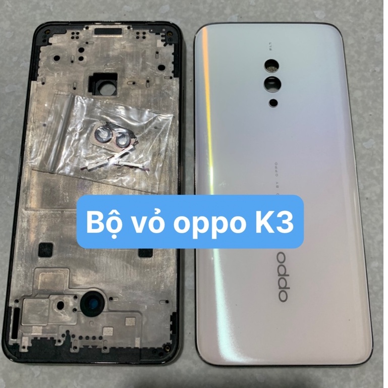 Bộ vỏ zin oppo K3 - như ảnh / Bán lẻ miếng lưng K3
