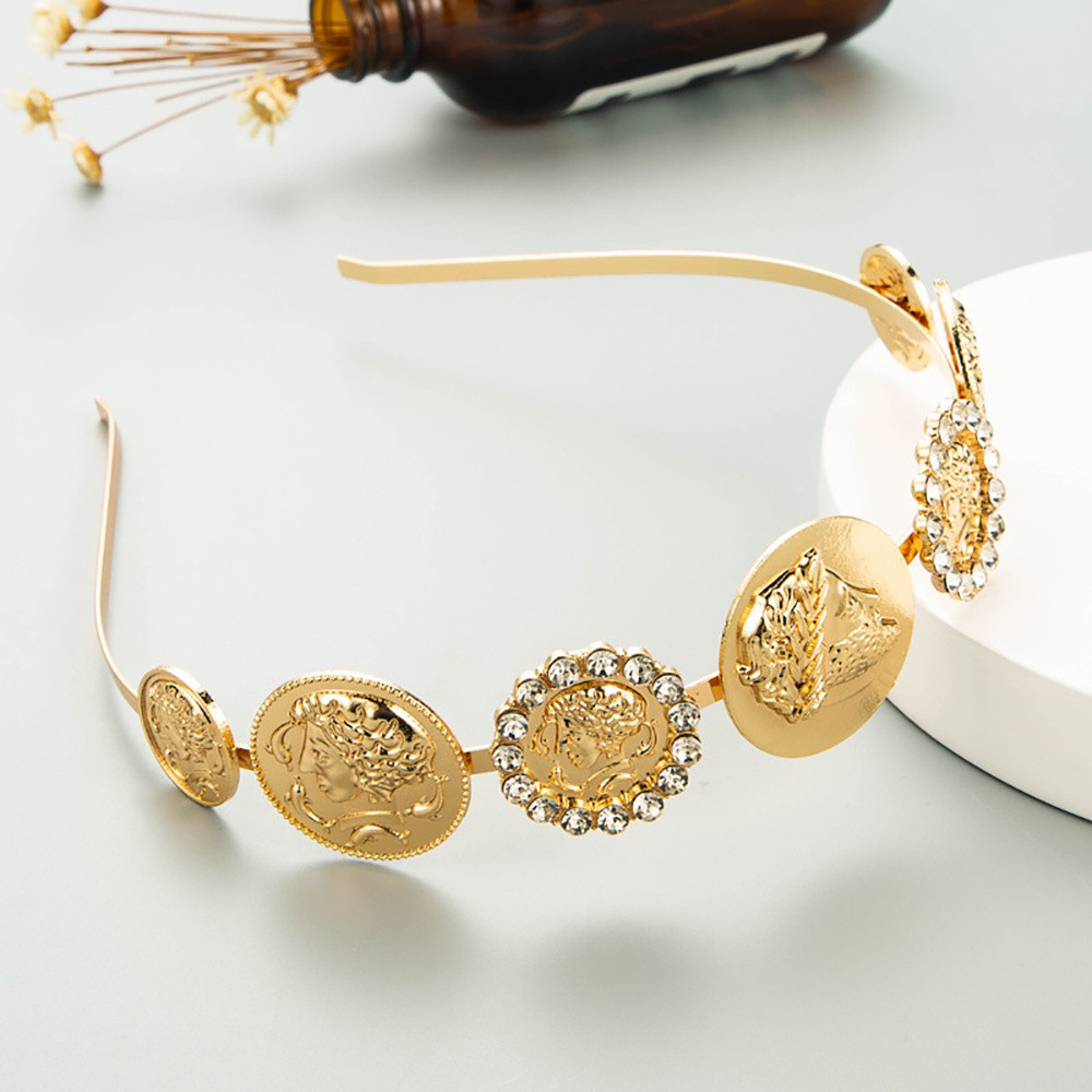 Băng Đô Đính Đá Phong Cách Hàn Quốc Đơn Giản Cho Nữ