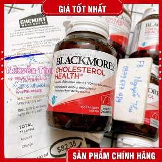 Viên uống hỗ trợ cân bằng và giảm mỡ máu - Cholesterol Blackmores Cholesterol Health 60 Viên Úc