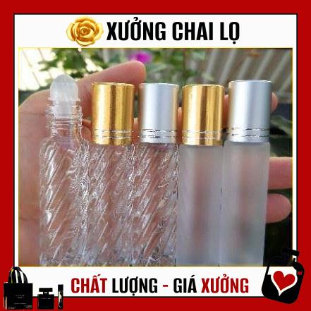 Lọ Chiết Nước Hoa ❤ TOP GIÁ RẺ ❤ Vỏ bi lăn chiết nước hoa 10ml, phụ kiện du lịch