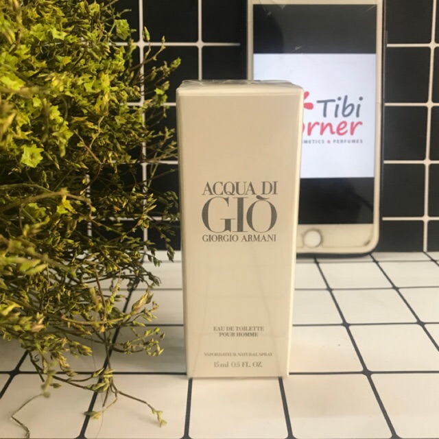 Nước Hoa Nam Giorgio Armani Acqua di Gio pour homme EDT 15ml Chính Hãng