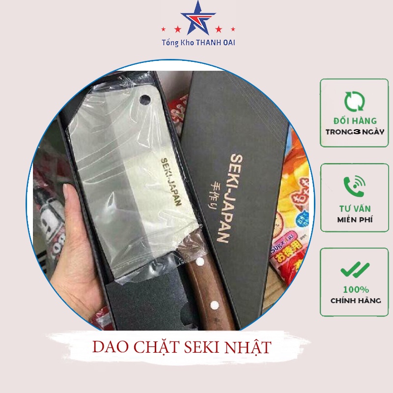 Dao chặt xương thịt chặt gà cao cấp chất liệu thép không gỉ 625 gr
