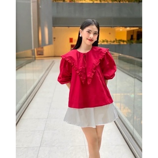 SET ÁO CỔ SEN BÈO TO + QUẦN SHORT