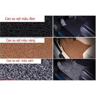 Thảm Lót Sàn Xe 4c/5c Cao Su Rối Mì Tôm ( Loại Dầy )