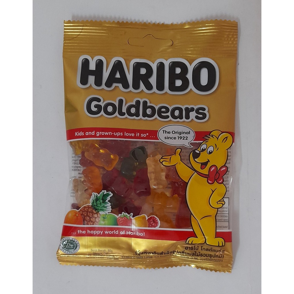 (Nhiều vị) Kẹo dẻo Haribo của Đức 80g