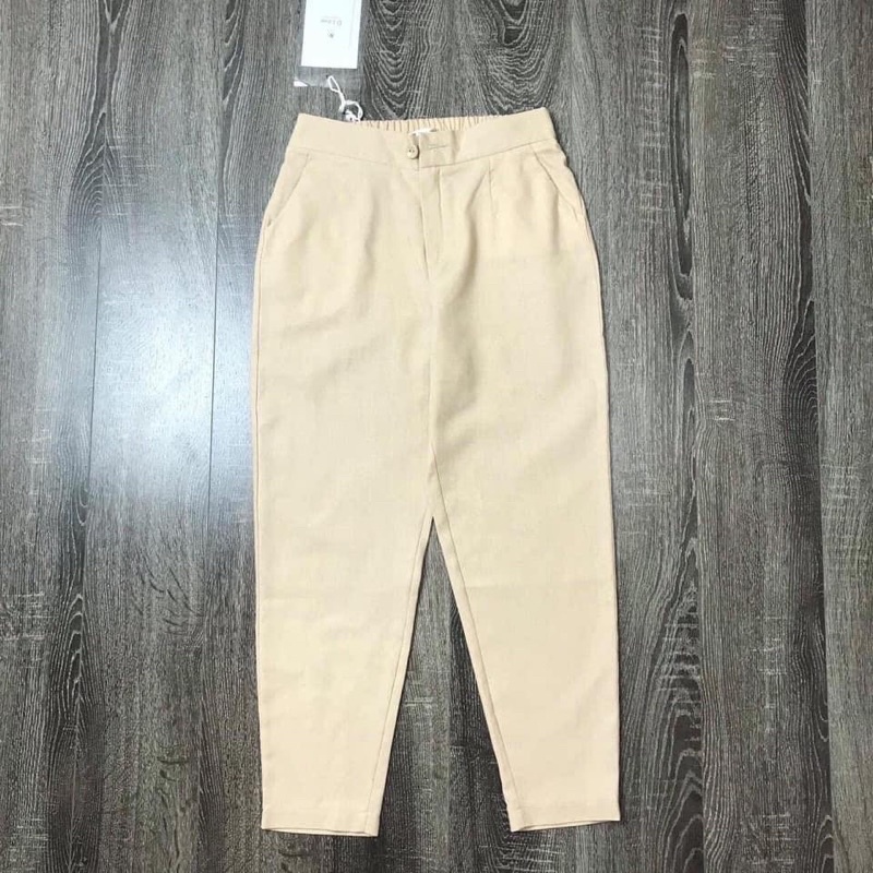 Quần Baggy Đũi Lụa Hàn Quốc ( Lụa Cao Cấp ) Quần Đũi Hàn Nữ Mềm Mịn Mát Co Giãn Thoải Mái-mã baggy đũi