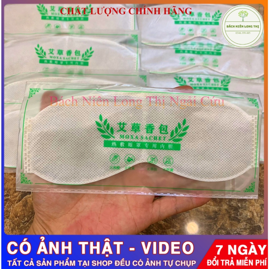 Miếng ruột ngải cứu cho máy chườm ấm ngải mắt Bách Niên Long Thị