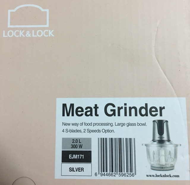 [LOCK&amp;LOCK]MÁY XAY THỊT LƯỠI ĐÔI -EJM171