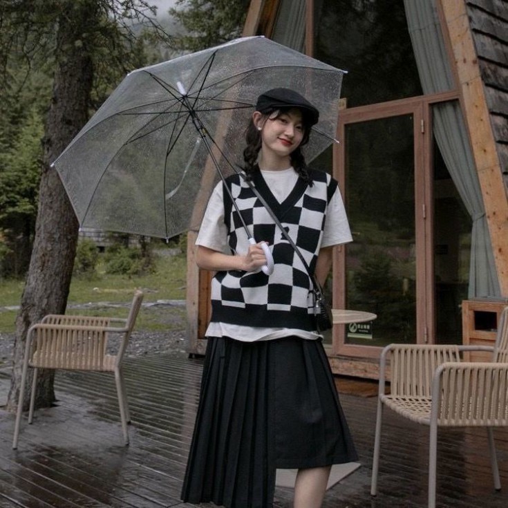 Gile Len Nữ Dáng Rộng, Áo Len Gile ELISA Thời Trang Cao Cấp Cổ Chữ V FreeSize Kiểu Dáng Hàn Quốc | BigBuy360 - bigbuy360.vn