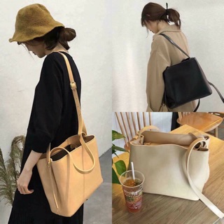 [HÀNG CÓ SẴN] Túi tote da (ảnh thật)