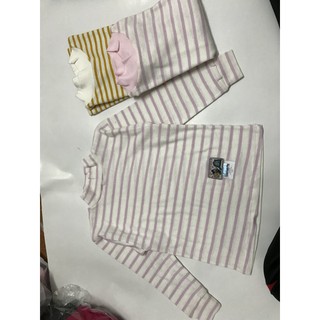 Set 3 áo cổ lọ 3 phân cho bé
