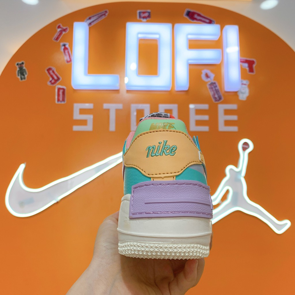 Giày Sneaker AF1 Shadow 7 màu [ẢNH THẬT] Giày Thể Thao Nam Nữ Hot Trend