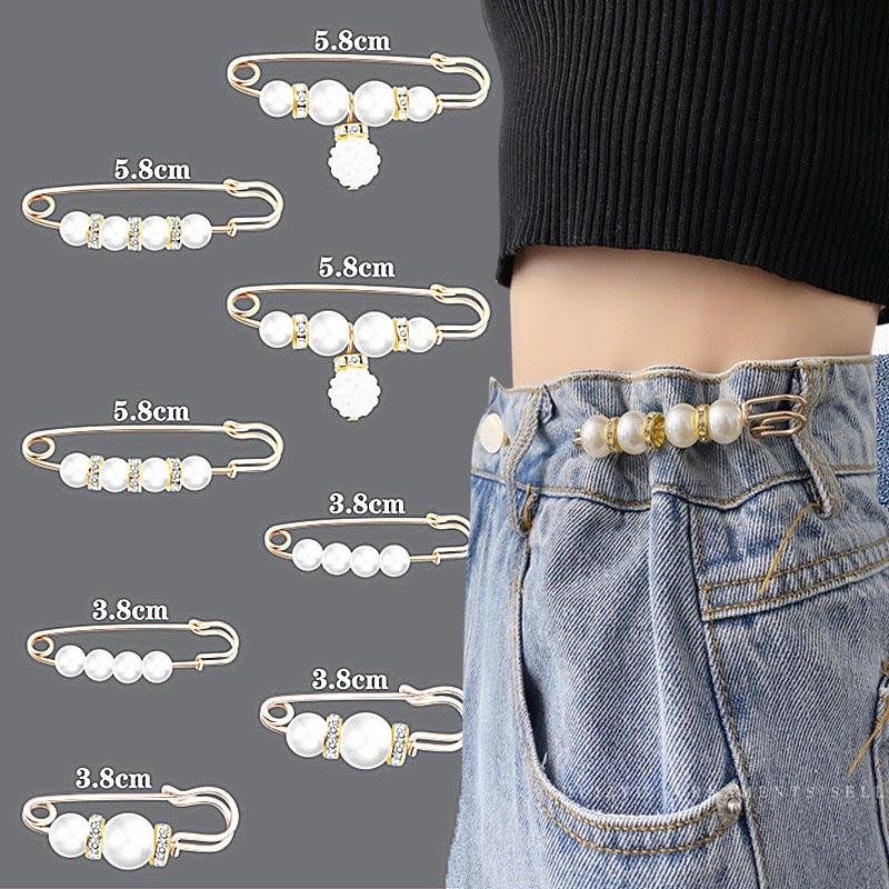 Sét 13 chiếc ghim cài quần ,áo chống tụt
